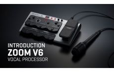 Новый уровень вокала с Zoom V6 Vocal Processor от UPsound!